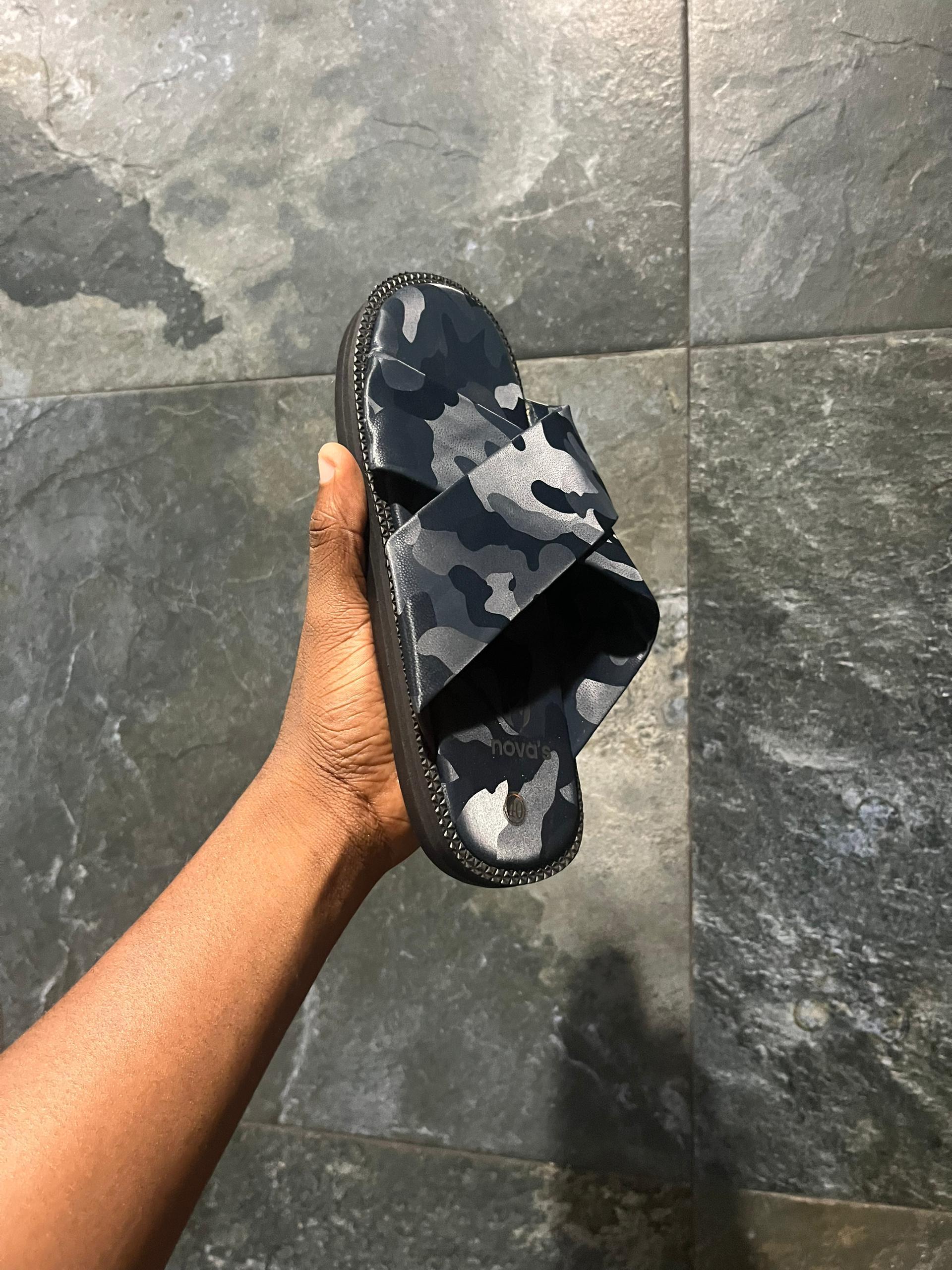 Blue black Camouflage